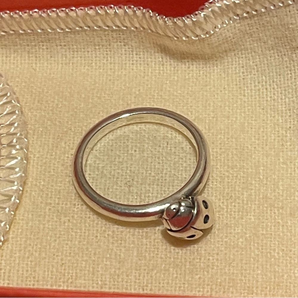 James Avery Silver Ladybug Ring - image 4